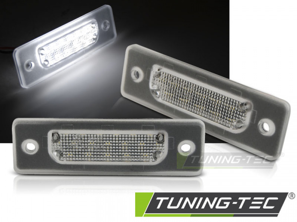 Upgrade LED Kennzeichenbeleuchtung für BMW 5er E34 Lim./Touring 88-96 / 7er E32 86-94 kaltweiß